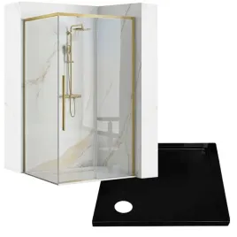rea-kabina-solar-brush-gold-90x90-brodzik-savoy-black