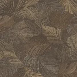 tapeta-na-sciane-brazowe-liscie-zmywalna