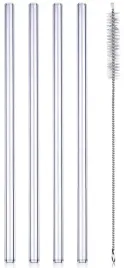 slomki-do-napojow-4-szt-z-czyscikiem-szklane-20-cm-wielorazowe-rurki