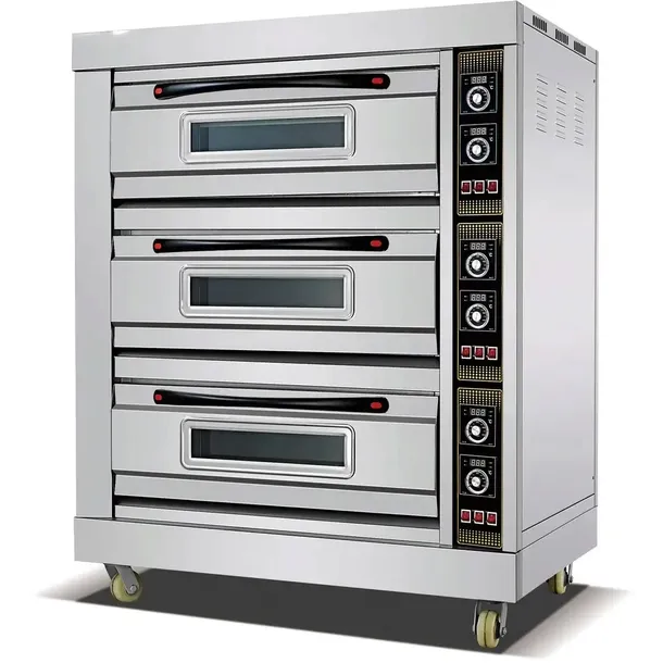 Piec Piekarniczy i Cukierniczy 3 Poziomowy 1220x815x1530 19,5KW Mobilny