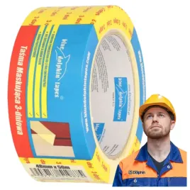 tasma-malarska-papierowa-blue-dolphin-maskujaca-3-dni-48mm-x-50m-zolta