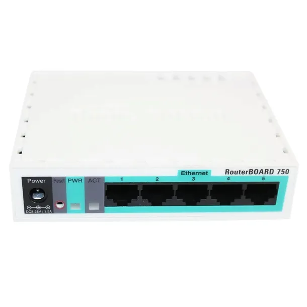 router-mikrotik-rb750-1x-poe-standard-pracy-portow-lan-10-100-mbps