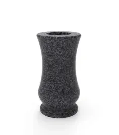wazon-granitowy-nagrobny-na-cmentarz-tulipan-grafit-28cm-okragly-granit