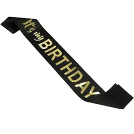 szarfa-urodzinowa-czarno-zlota-it-s-my-birthday-160x10cm-impreza-party