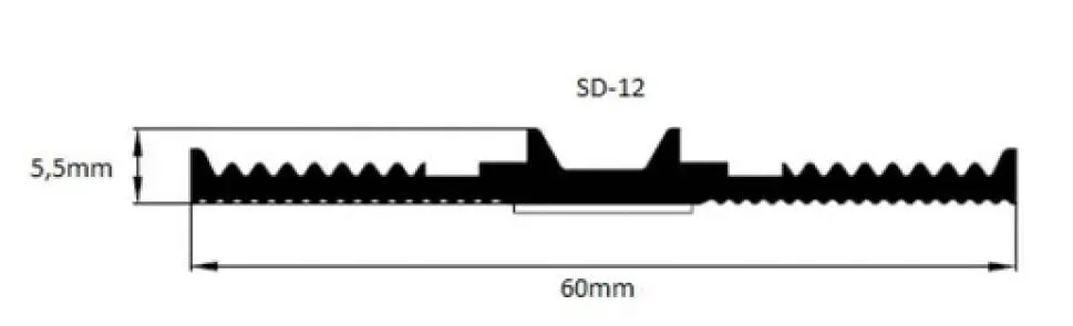 uszczelka-sd-12-szer-60-mm-samoprzylepna