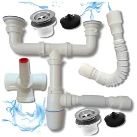 syfon-odplyw-dwukomorowy-zlewozmywaka-bialy-50mm-sitko-chrom