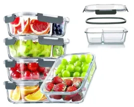 lunchbox-pojemnik-szklany-na-zywnosc-zestaw-4szt-dwukomorowe