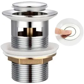 korek-umywalkowy-klik-klak-automat-z-przelewem-srebny-do-umywalki