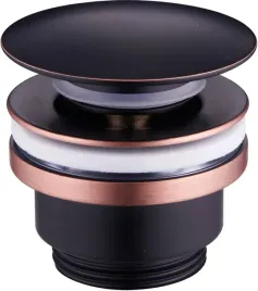 mexen-korek-umywalkowy-klik-klak-uniwersal-czarny