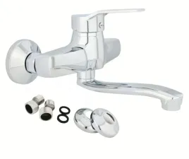 bateria-umywalkowa-scienna-chrom-srebrna-komplet