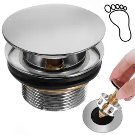 korek-do-brodzika-z-sitkiem-wanny-syfon-standard-klik-klak