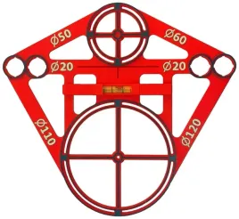 szablon-otworow-wzornik-plytek-geberit-poziomica-libella-stelaz