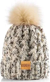 ciepla-czapka-zimowa-z-pomponem-beanie-bez-rozmiar-uniwersalny