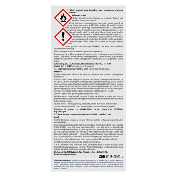 glade-automatic-spray-urzadzenie-pure-clean-linen-rodzaj-dyfuzor