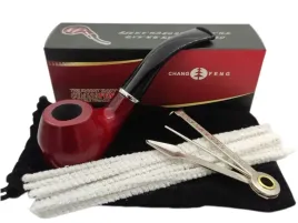 fajka-tradycyjna-drewniana-do-palenia-tytoniu-etui-wyciory-ubijak