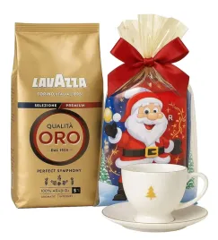 zestaw-prezentowy-swieta-filizanka-kawa-ziarnista-lavazza-qualita-oro-1kg