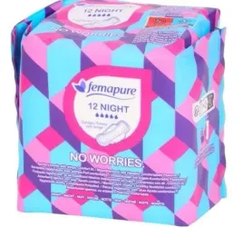 femapure-podpaski-higieniczne-no-worries-night-12-szt