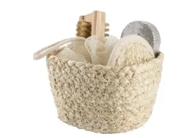 lazienkowy-zestaw-do-pielegnacji-ciala-spa-pumeks-szczotka-gabka-koszyk