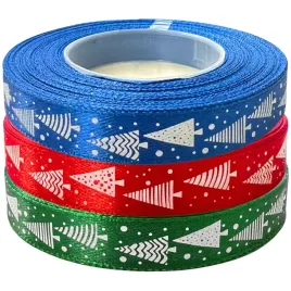 swiateczne-wstazki-12mm-23m-niebieski-czerwony-zielony-z-choinkami