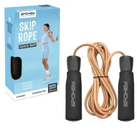 skorzana-skakanka-z-lozyskami-do-cwiczen-fitness-regulowana-dlugosc-300-cm