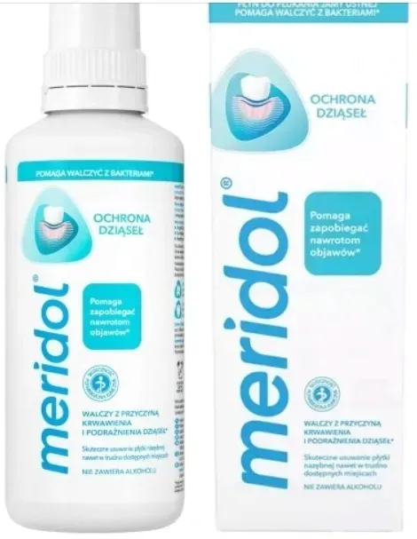 Meridol Płyn do płukania jamy ustnej 400 ml Ochrona Dziąseł