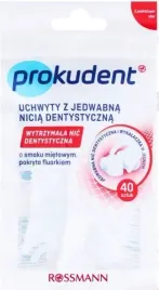 prokudent-floss-uchwyty-z-jedwabna-nicia-dentystyczna-i-wykalaczka-40-szt