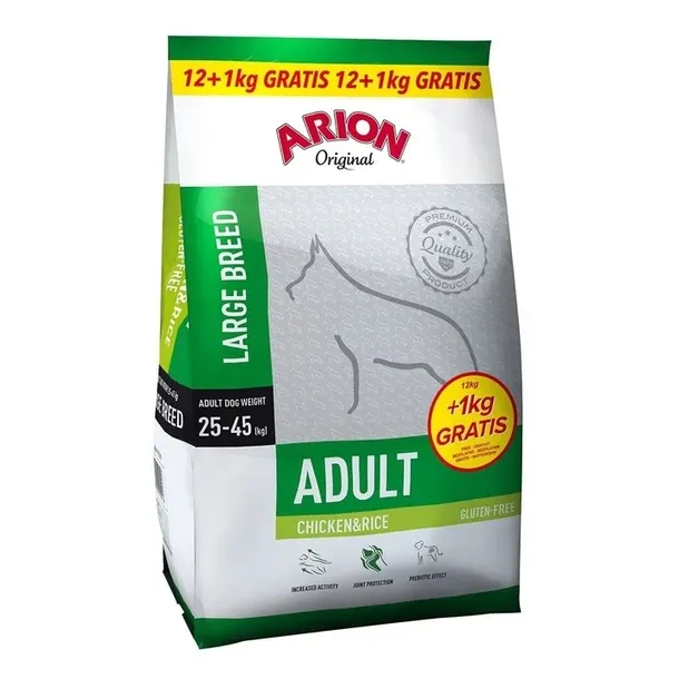 Arion Original Large Chicken Rice Karma Dla Psa Kurczak Ryż 12kg Gratis 1kg