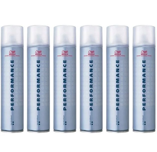 Wella Performance Lakier Bardzo Mocny 500ml 6sztuk