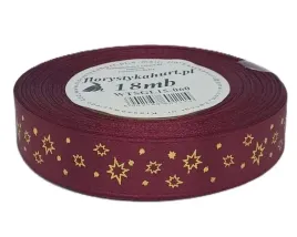 wstazka-metal-gwiazdki-15mm-18mb-bordo-zloto-wtsgl15-060