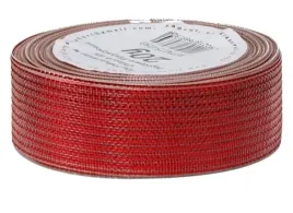 wstazka-w-paski-metalizowane-25mm-18mb-czerwona-wpm25-050