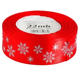 wstazka-w-sniezynki-metalizowane-25mm-22m-czerwona-wsatsm25-050