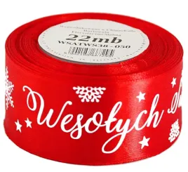 wstazka-satyna-wesolych-swiat-38mm-22mb-czerwona-wsatws38-050
