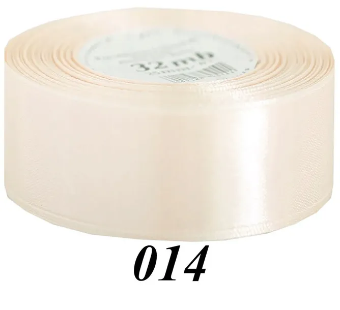 Wstążka satynowa 50mm/32mb, beżowa - WSAT50-014