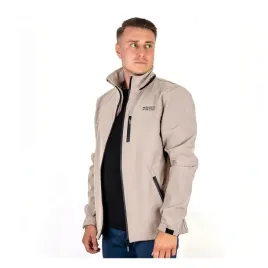 kurtka-meska-z-kapturem-bezowa-wiatrowka-wodoodporna-softshell-z-membrana
