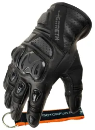 rekawice-skorzane-gareth-fighter-krotkie-na-lato-czarne-xl