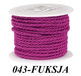 sznur-atlasowy-skrecany-3mm-10y-fuksja-sa3-043