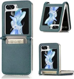 etui-z-klapka-do-samsung-galaxy-z-flip-6-skora-pu-zielone