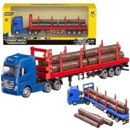ciezarowka-transport-drewna-metalowa-huina-1-50-czerwona