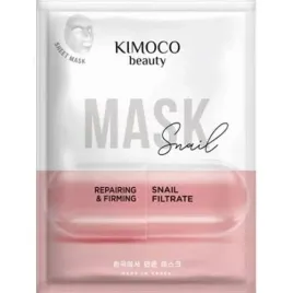 kimoco-snail-mask-ujedrniajaca-maska-w-plachcie-z-filtrem-ze-sluzu-slimaka