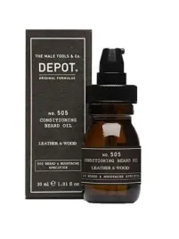 depot-no-505-olejek-do-brody-leather-and-wood-30-ml