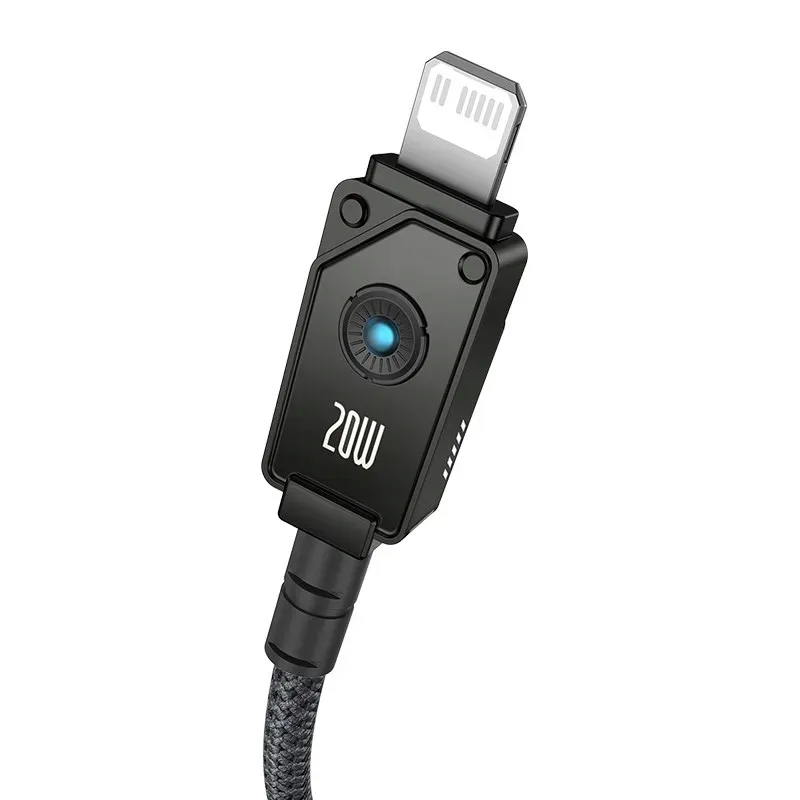 kabel-baseus-unbreakable-usb-c-ip-20w-1m-czarny