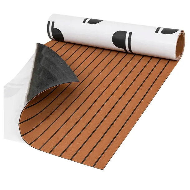 TEAK EVA MATA PODŁOGOWA DO ŁODZI JACHTOWEJ 240X90CM