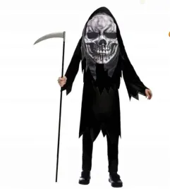 stroj-kostium-upior-zjawa-duch-kostucha-halloween-110-maska-szata-zniwiarz