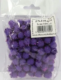 pompony-metalizowane-jeze-sr-1cm-100szt-fiolet-pnj10-070