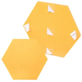 dekoracyjna-pianka-na-sciane-szesciokat-zolty-3cm-ozdoba-korytarza-holu