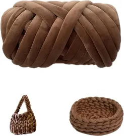 gruba-welna-szydelkowa-do-kocy-torebek-diy-20m-braz