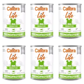 mokra-karma-dla-psa-calibra-life-sensitive-krolik-6-x-400g