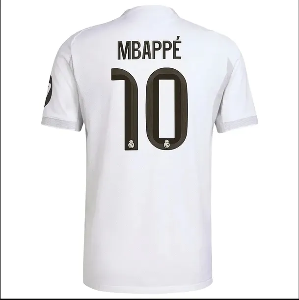 Koszulka domowa Adidas Real Madryt 2025/2026 Kylian MBAPPE 10 L