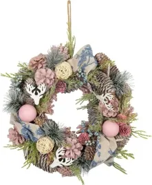 wianek-bozonarodzeniowy-wiszacy-renifery-szyszki-na-drzwi-30-cm