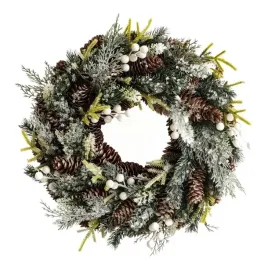 wieniec-luca-osniezony-z-kulkami-i-szyszkami-34-cm-homla